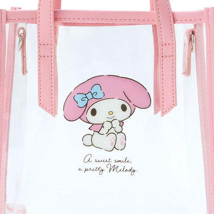 My Melody Clear Convertible Mini Tote Bags Japan Original