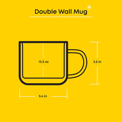 My Melody Double Wall Coffee Mug Home Goods JoyJolt
