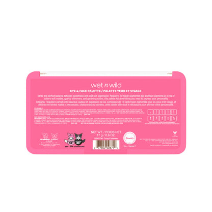 My Melody & Kuromi x Wet n Wild Eye & Face Palette (My Melody) Beauty MARKWINS