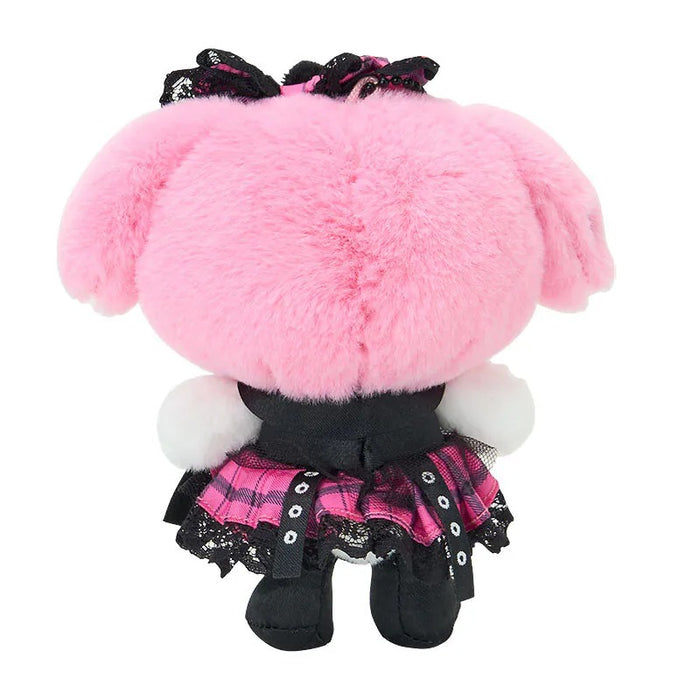 My Melody Plush Mascot Keychain (Rock ’n’ Check Series) Accessory Japan Original