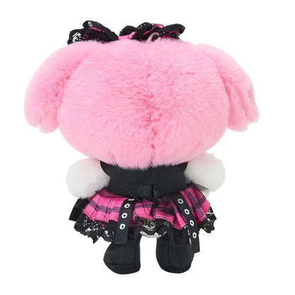 My Melody Plush Mascot Keychain (Rock ’n’ Check Series) Accessory Japan Original