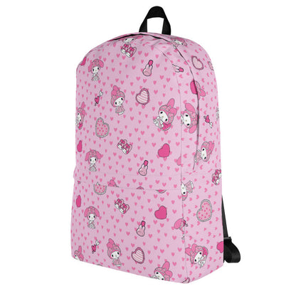 My Melody Sleepover All-over Print Backpack Backpacks Printful