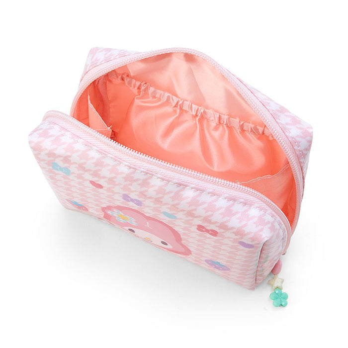 My Melody Zipper Pouch (Floral Houndstooth Series) Bags Japan Original