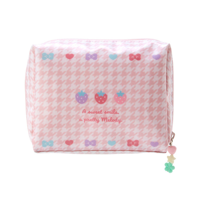 My Melody Zipper Pouch (Floral Houndstooth Series) Bags Japan Original