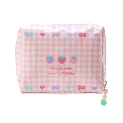 My Melody Zipper Pouch (Floral Houndstooth Series) Bags Japan Original