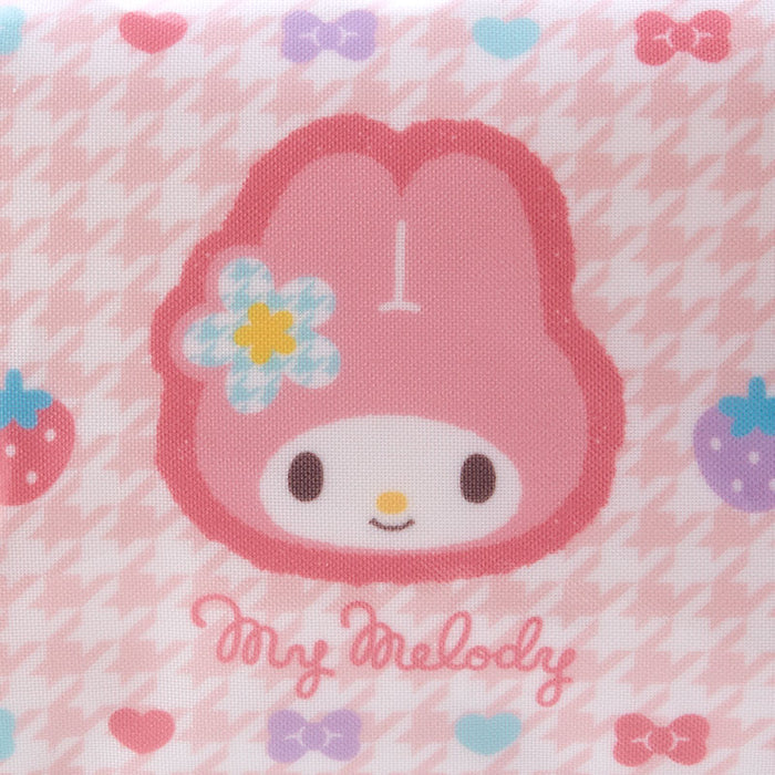 My Melody Zipper Pouch (Floral Houndstooth Series) Bags Japan Original