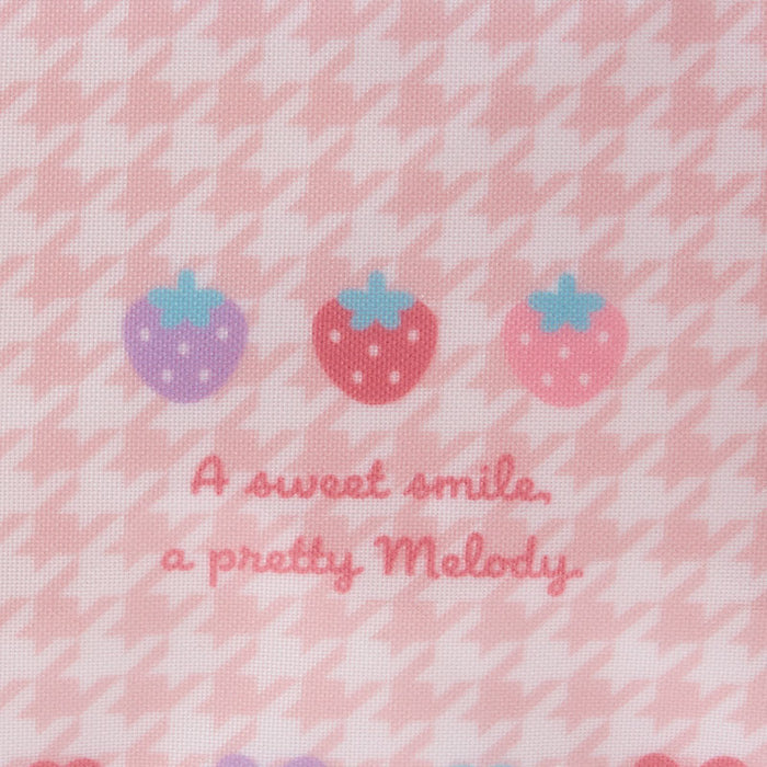 My Melody Zipper Pouch (Floral Houndstooth Series) Bags Japan Original
