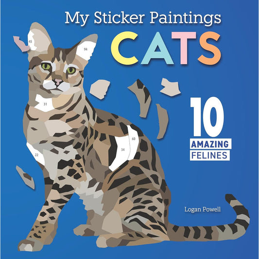 My Sticker Paintings Cats -  Sticker Activity Book
