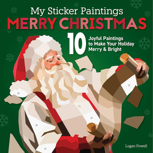 My Sticker Paintings Merry Christmas - Sticker Activity Book