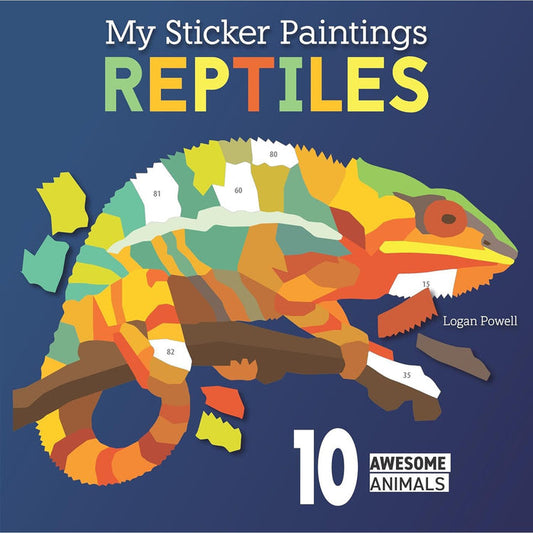 My Sticker Paintings Reptiles -  Sticker Activity Book