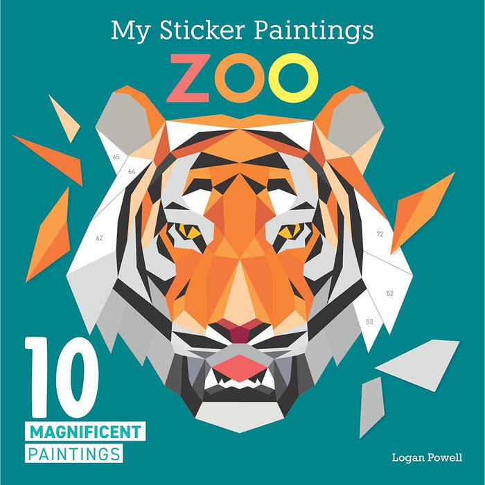 My Sticker Paintings Zoo -  Sticker Activity Book