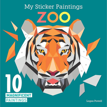 My Sticker Paintings Zoo -  Sticker Activity Book