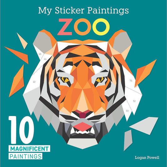 My Sticker Paintings Zoo -  Sticker Activity Book