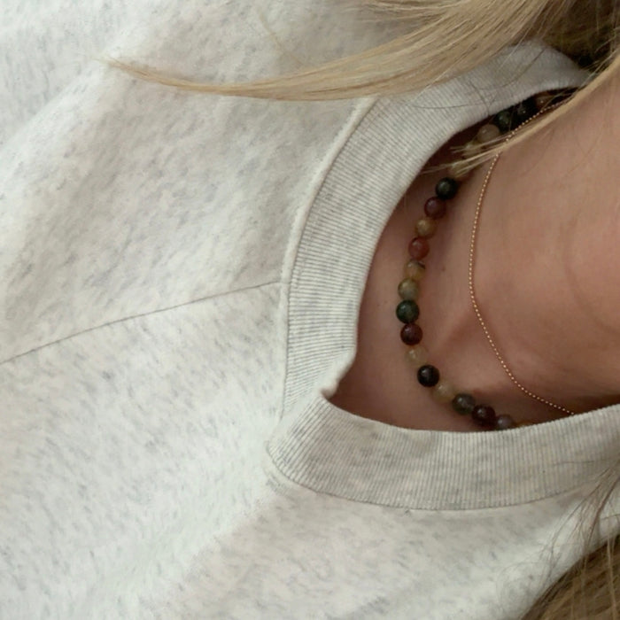 Natural Beaded Necklace