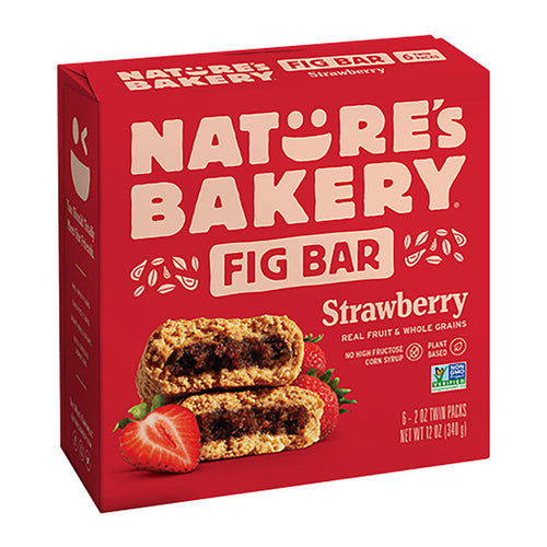 Nature's Bakery Strawberry Fig Bar Box - 6 Count 12 OZ