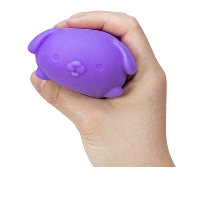 Nee Doh Funky Pups 2.5 Inch Squish Ball Fidget Toy - Owl & Goose Gifts