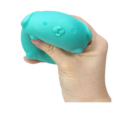 Nee Doh Funky Pups 2.5 Inch Squish Ball Fidget Toy - Owl & Goose Gifts