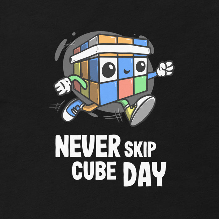 Never Skip Cube Day T-Shirt (Puzzle Pals)