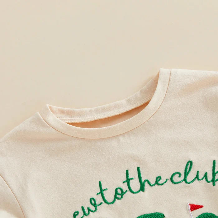 NEW TO THE CLUB Golf Onesie