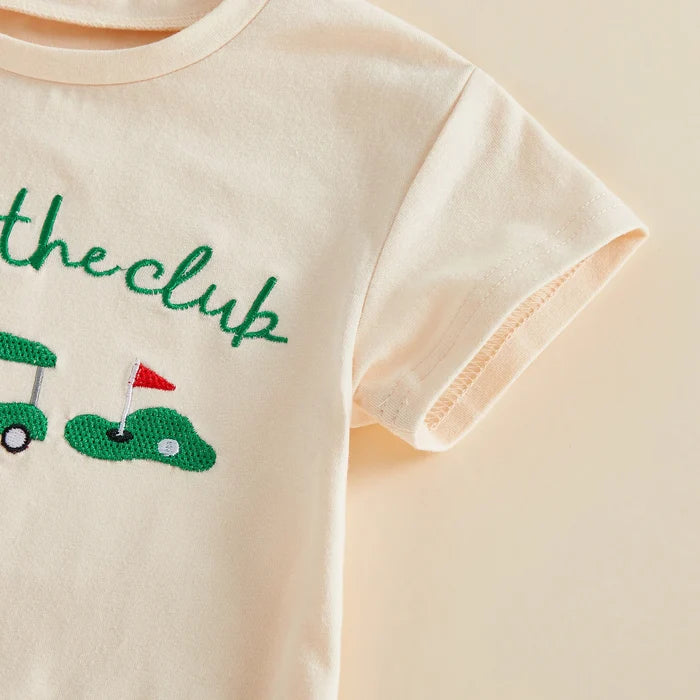 NEW TO THE CLUB Golf Onesie