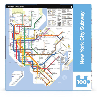 MTA Subway Map Mini Image 2