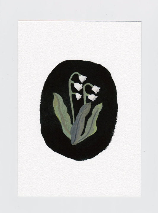 Night Lily A5 print