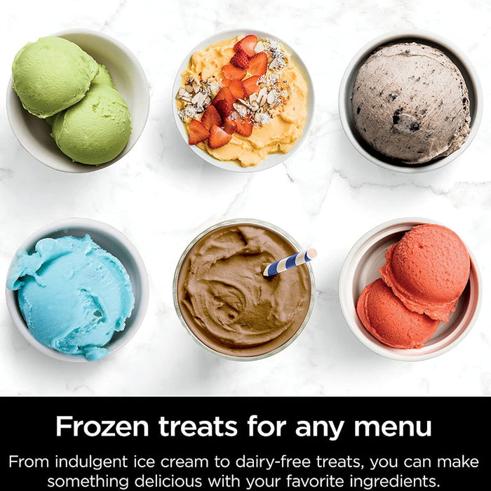NINJA CREAMi Ice Cream Maker - Factory serviced with Home Essentials warranty - NC301