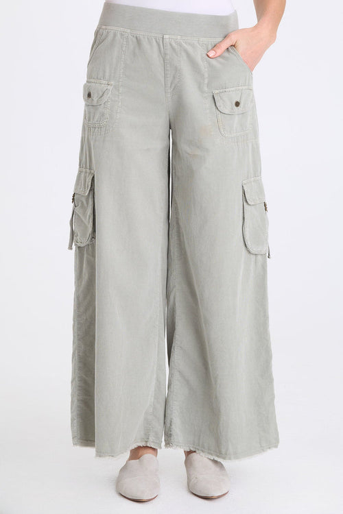 XCVI Nolyn Corduroy Wide Leg Cargo Pant