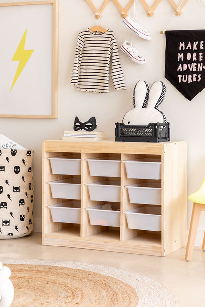 NORDIC WOODEN STORAGE MODULE KIDS