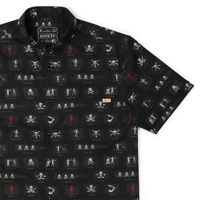 RSVLTS XS RSVLTS Short Sleeve Shirt Not-So-Jolly Rogers – KUNUFLEX Short Sleeve Shirt Not-So-Jolly Rogers – KUNUFLEX Short Sleeve Shirt