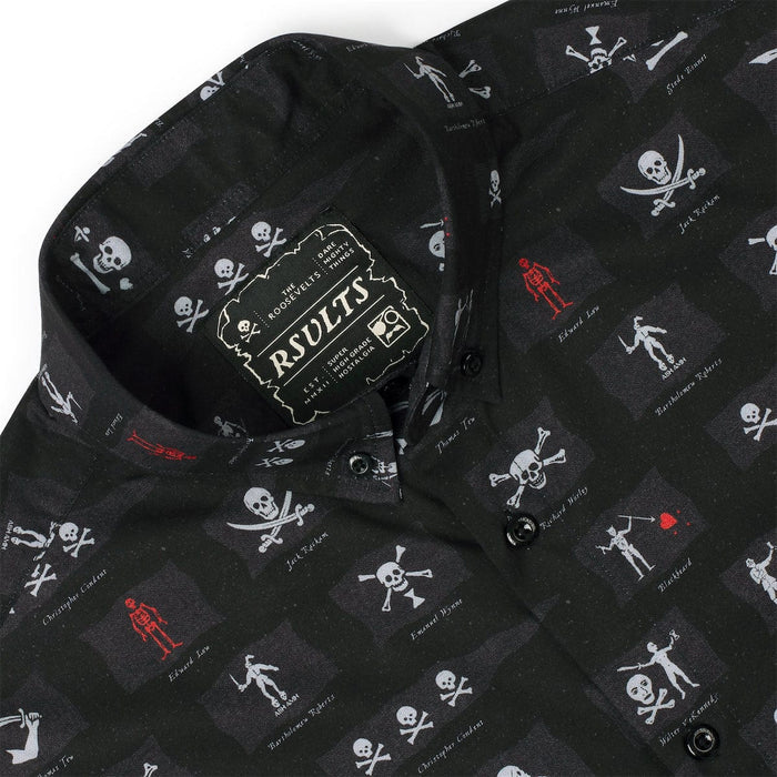 RSVLTS RSVLTS Short Sleeve Shirt Not-So-Jolly Rogers – KUNUFLEX Short Sleeve Shirt Not-So-Jolly Rogers – KUNUFLEX Short Sleeve Shirt