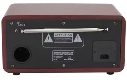 NS8093BT Wooden Radio Speaker Retro Style