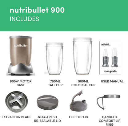 Nutribullet Pro 900W Personal Blender with BPA-Free Cup – view 2