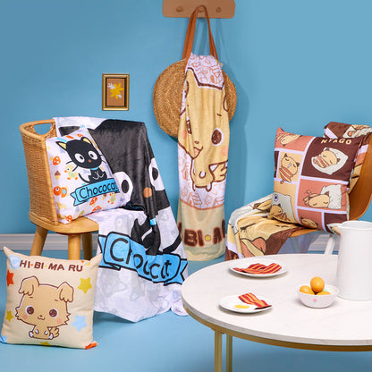 Nyago Lazy Day Throw Blanket Home Goods Printful