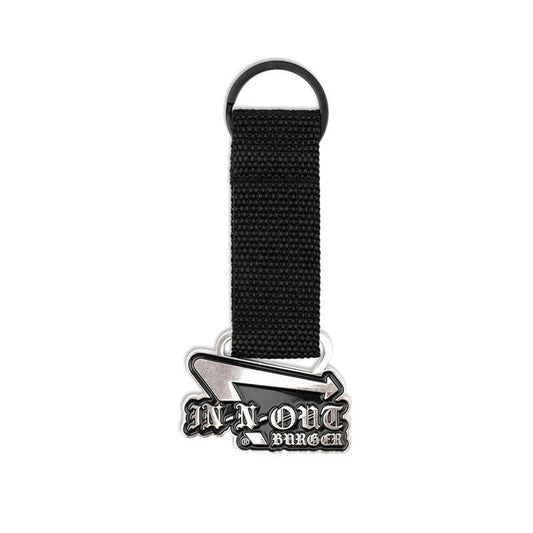 Old English Metal Keychain