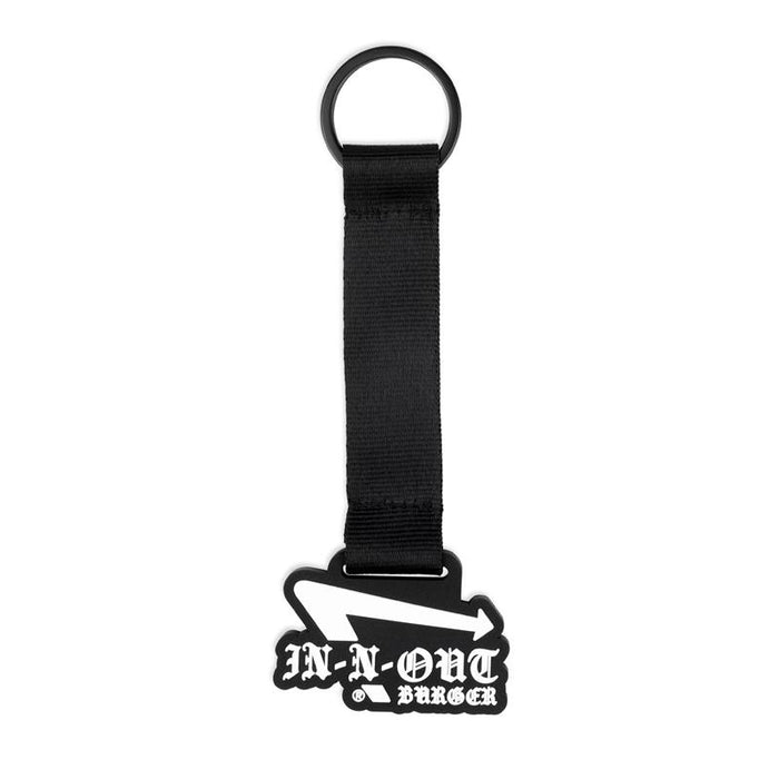 Old English Rubber Keychain