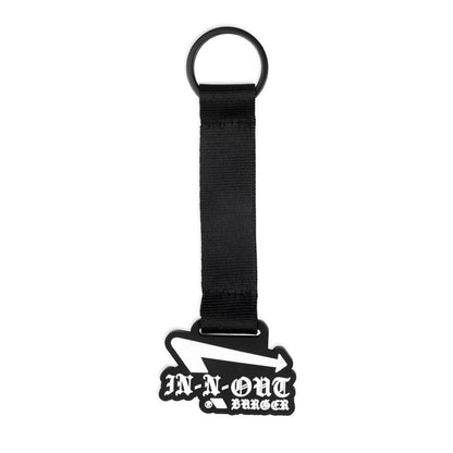 Old English Rubber Keychain
