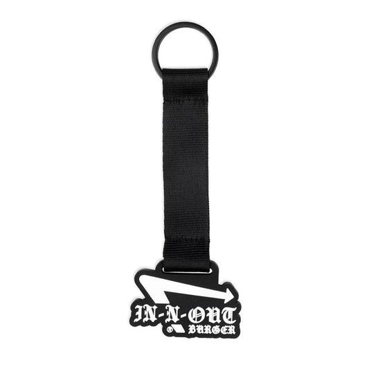 Old English Rubber Keychain