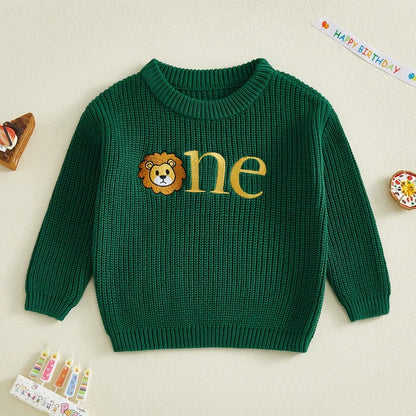 ONE Lion Knitted Sweater