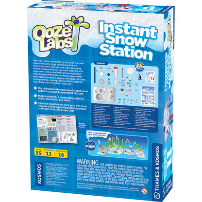Ooze Labs: Instant Snow Station STEM Thames & Kosmos
