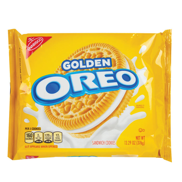 Oreo Golden Vanilla Cookies - 12 Count Boxes