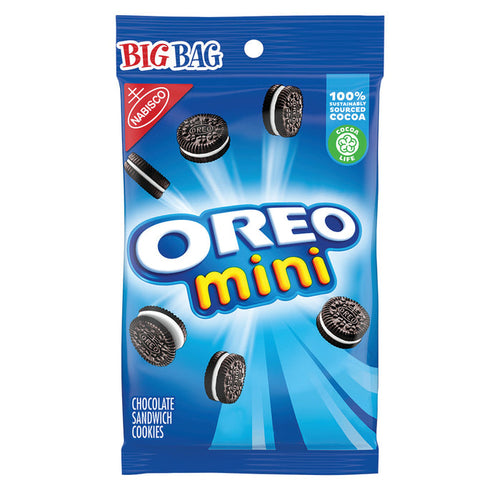 Oreo Mini Chocolate Sandwich Cookies Big Bag - 12 Count