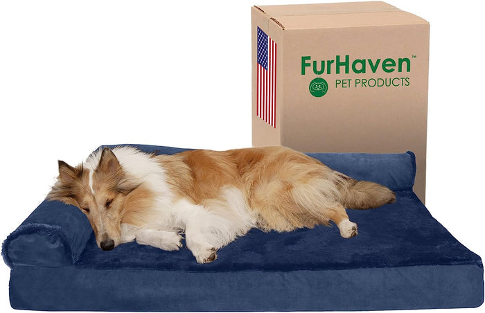 (Plush & Velvet) Deep Sapphire / Jumbo / Cooling Gel Foam