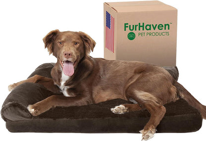 (Plush & Velvet) Sable Brown / Large / Cooling Gel Foam
