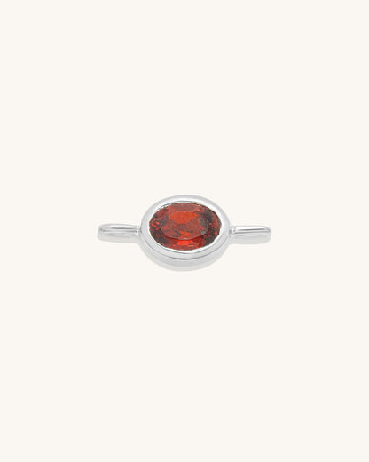 Oval Gemstone Connector