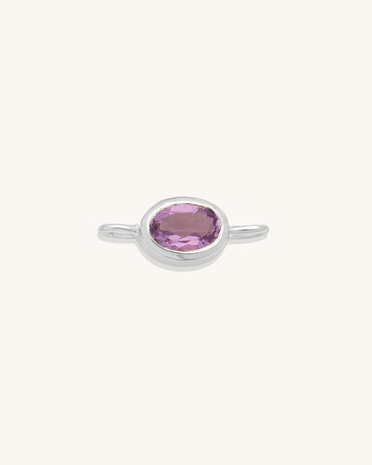 Oval Gemstone Connector