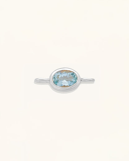 Oval Gemstone Connector