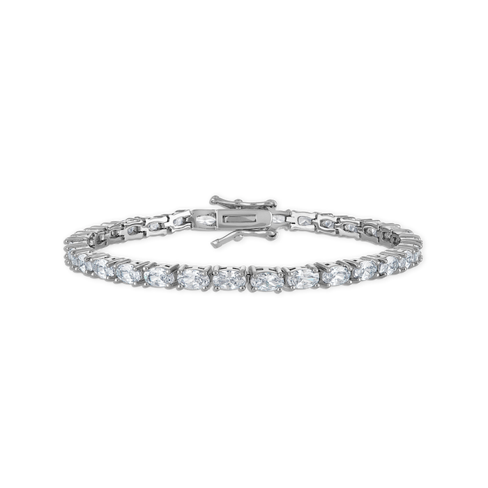 Oval Tennis Bracelet
