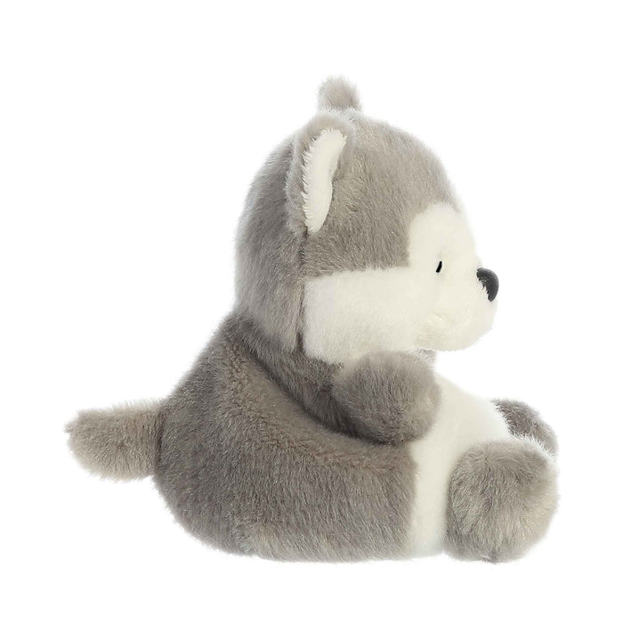 Palm Pals 5 Inch Busky the Husky Plush Toy - Owl & Goose Gifts