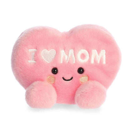 Palm Pals 5 Inch I Love Mom Heart Plush Toy
